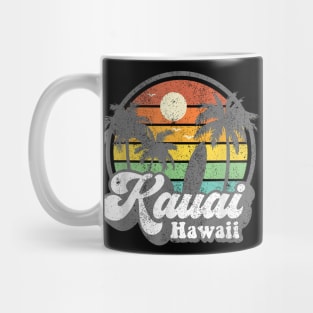 Kauai Beach Hawaii Surf Hawaiian Surfing 70'S Mug